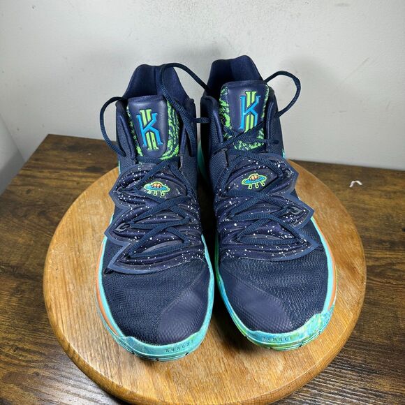 Nike Kyrie 5 UFO Obsidian Navy Blue Men’s Size 13 Shoes Sneakers AO2918-400 main image 4